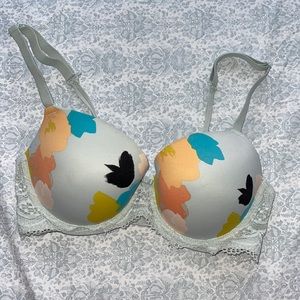 Auden Baby Blue Push Up Bra 34C